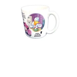 Vintage Disney Office Mug - Mickey Minnie Donald - Staff Manager Coffee Cup